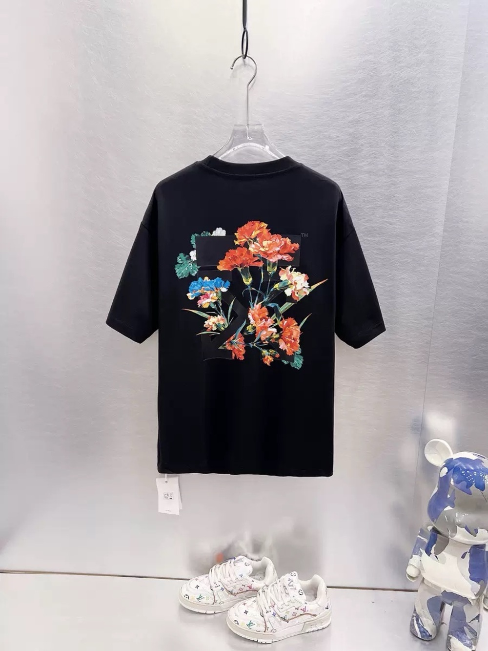Off-White Floral Graphic Tee